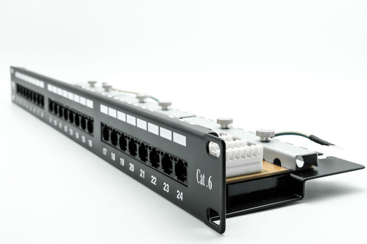 24-Port Vertical Patch Panel
