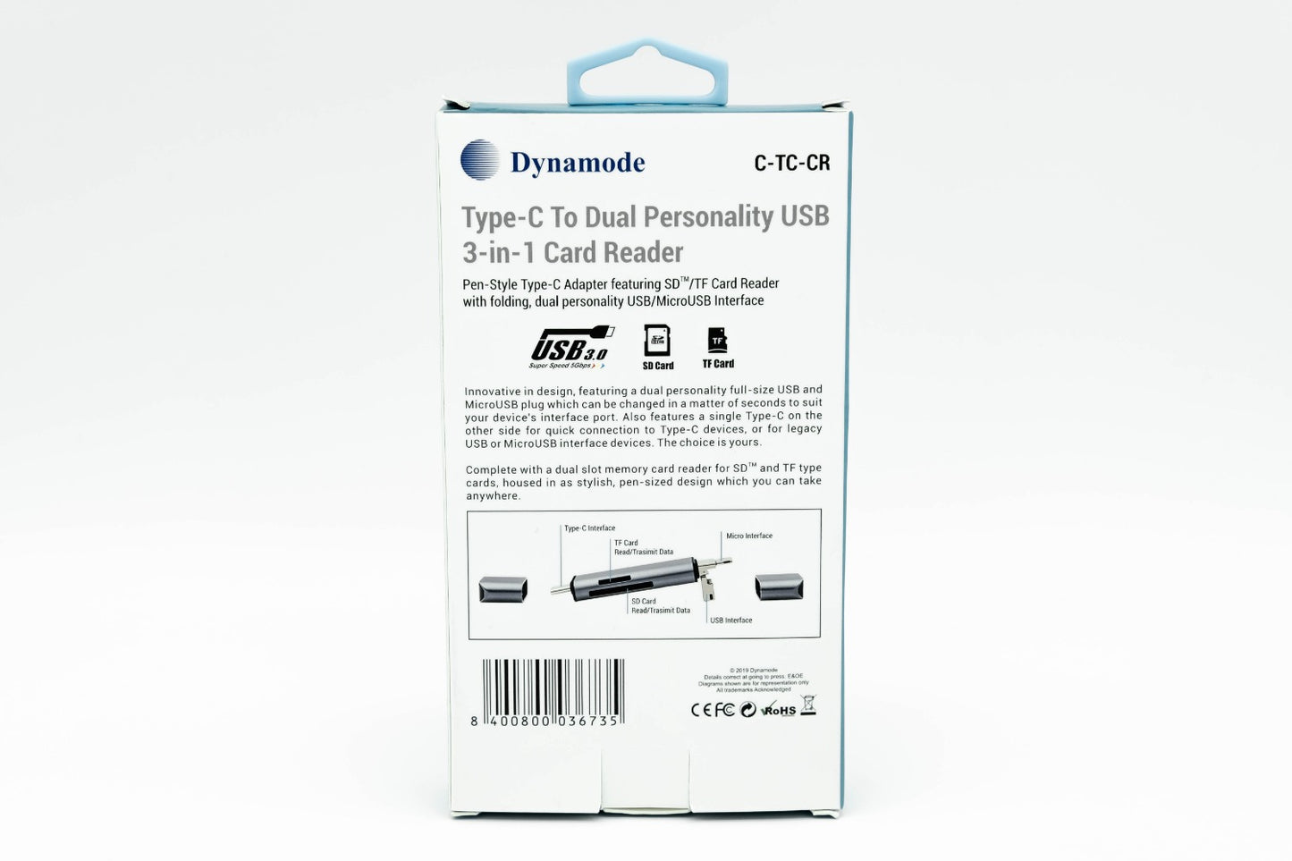 Premium card reader hub