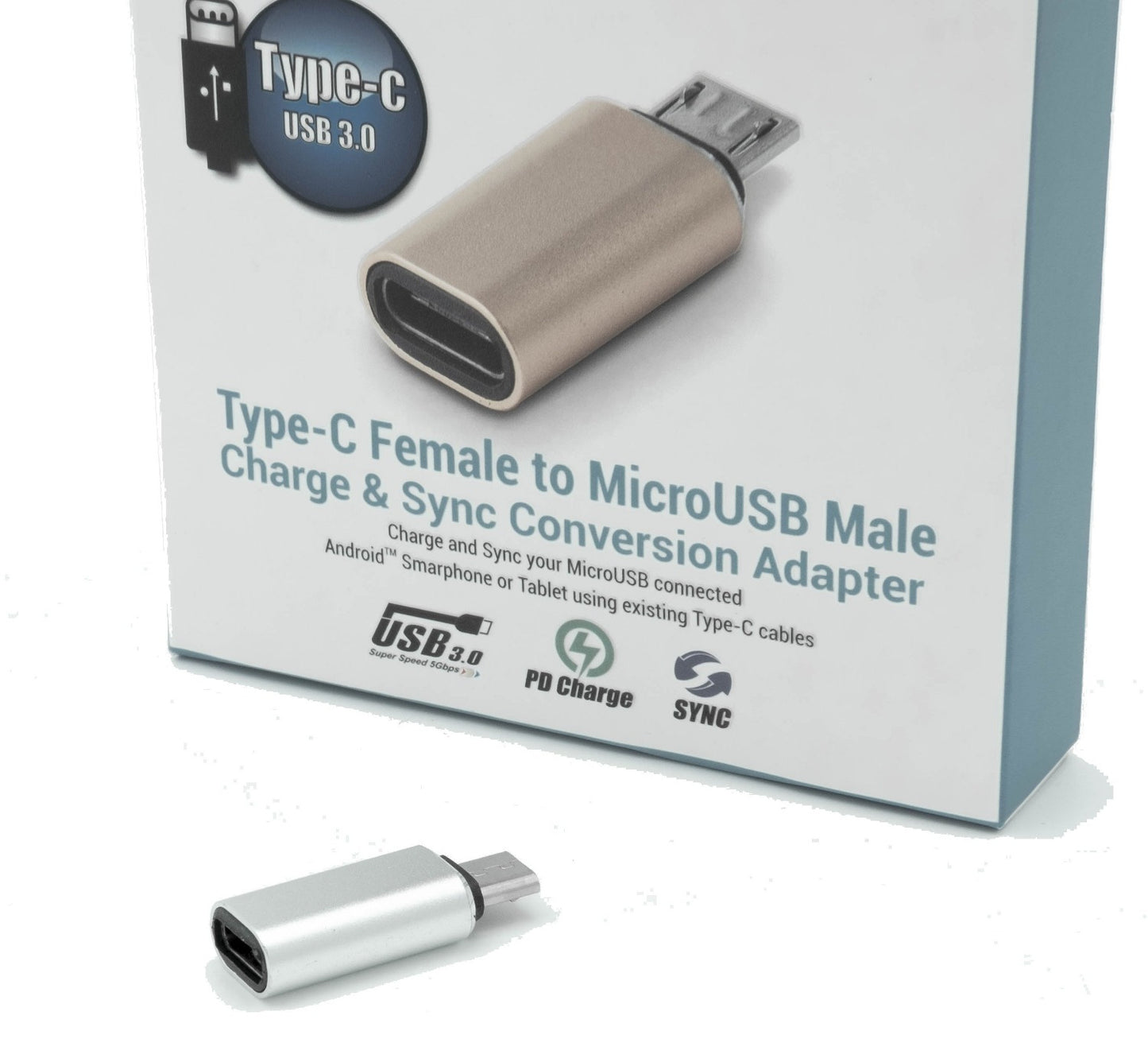 Data transfer and charging adapter