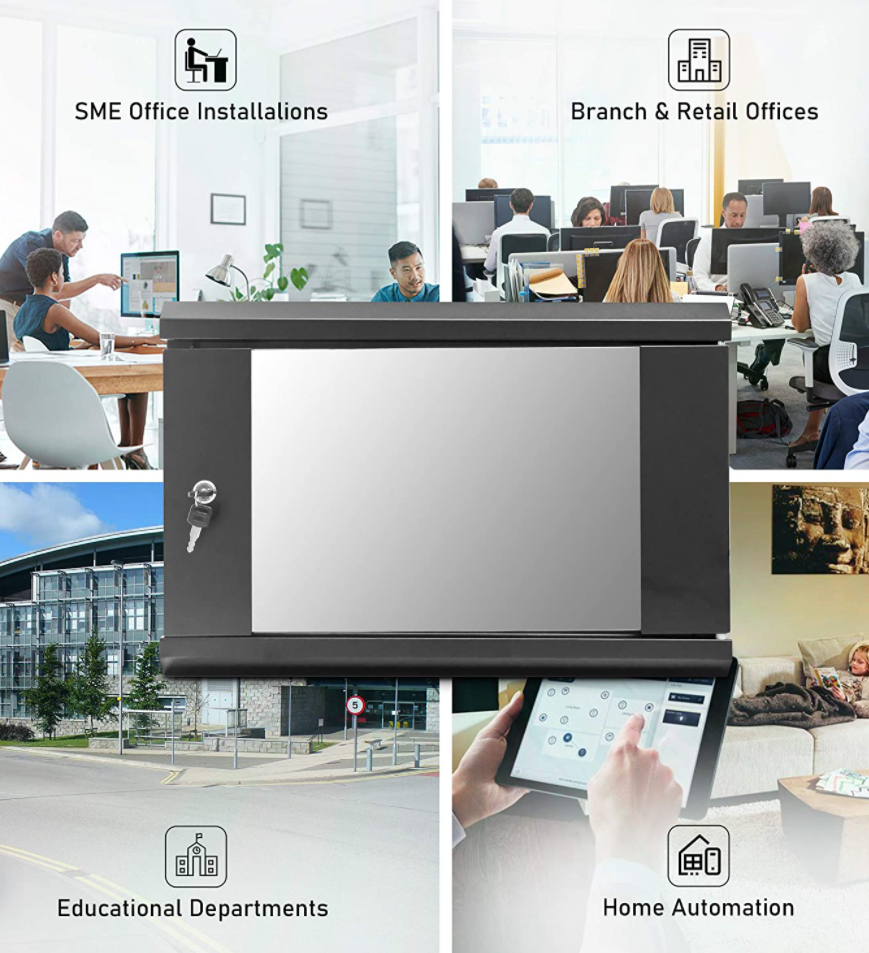 6U 500mm deep cabinet