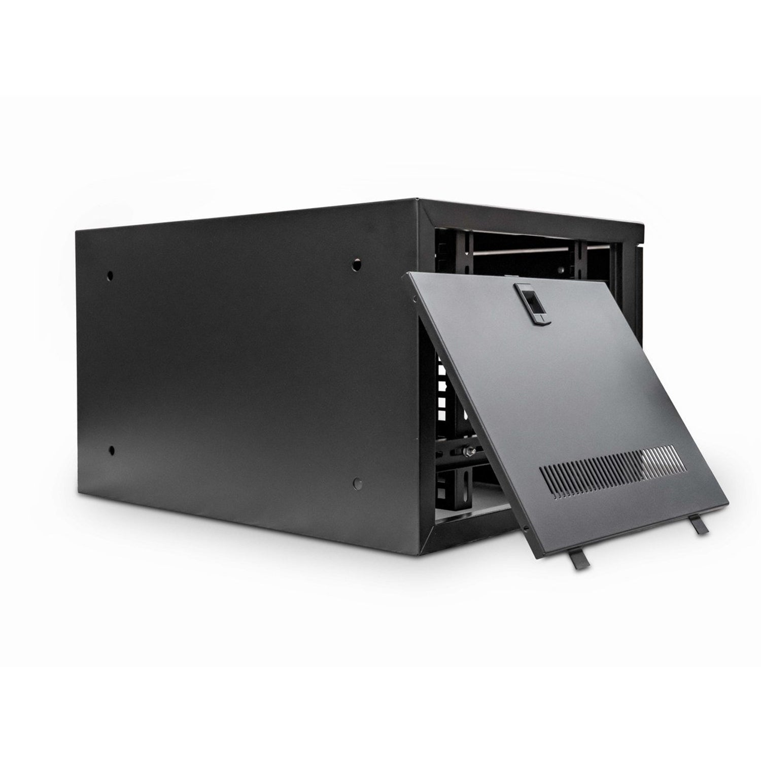 Wall Mount Data Cabinet | 6U 400mm + 6 Way 19