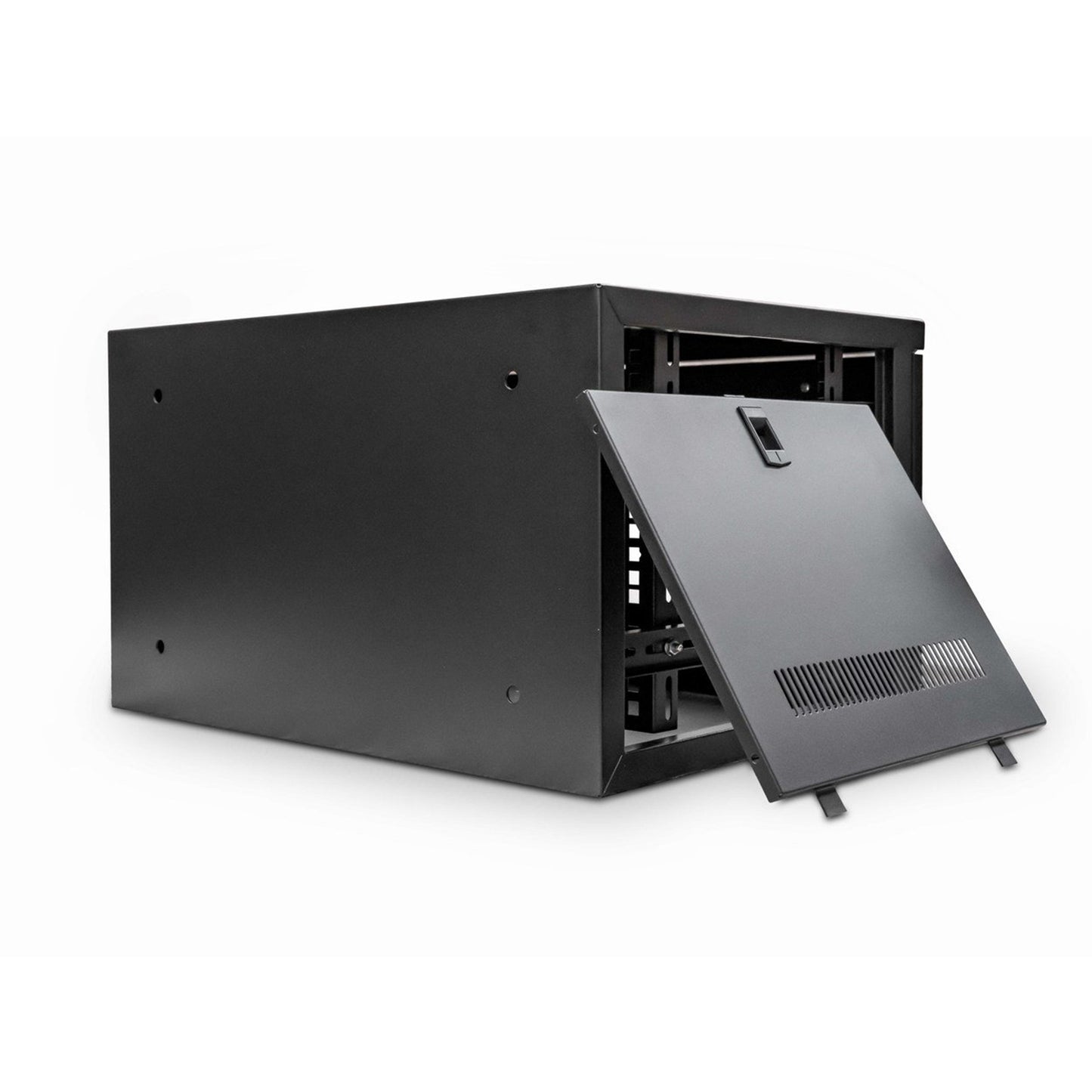Wall Mount Data Cabinet | 6U 400mm + 6 Way 19" PDU Bundle