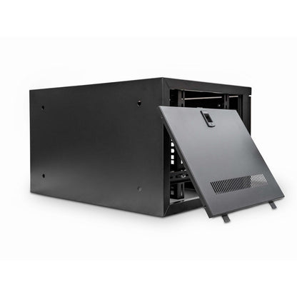Wall Mount Data Cabinet | 6U 400mm + 6 Way 19" PDU Bundle