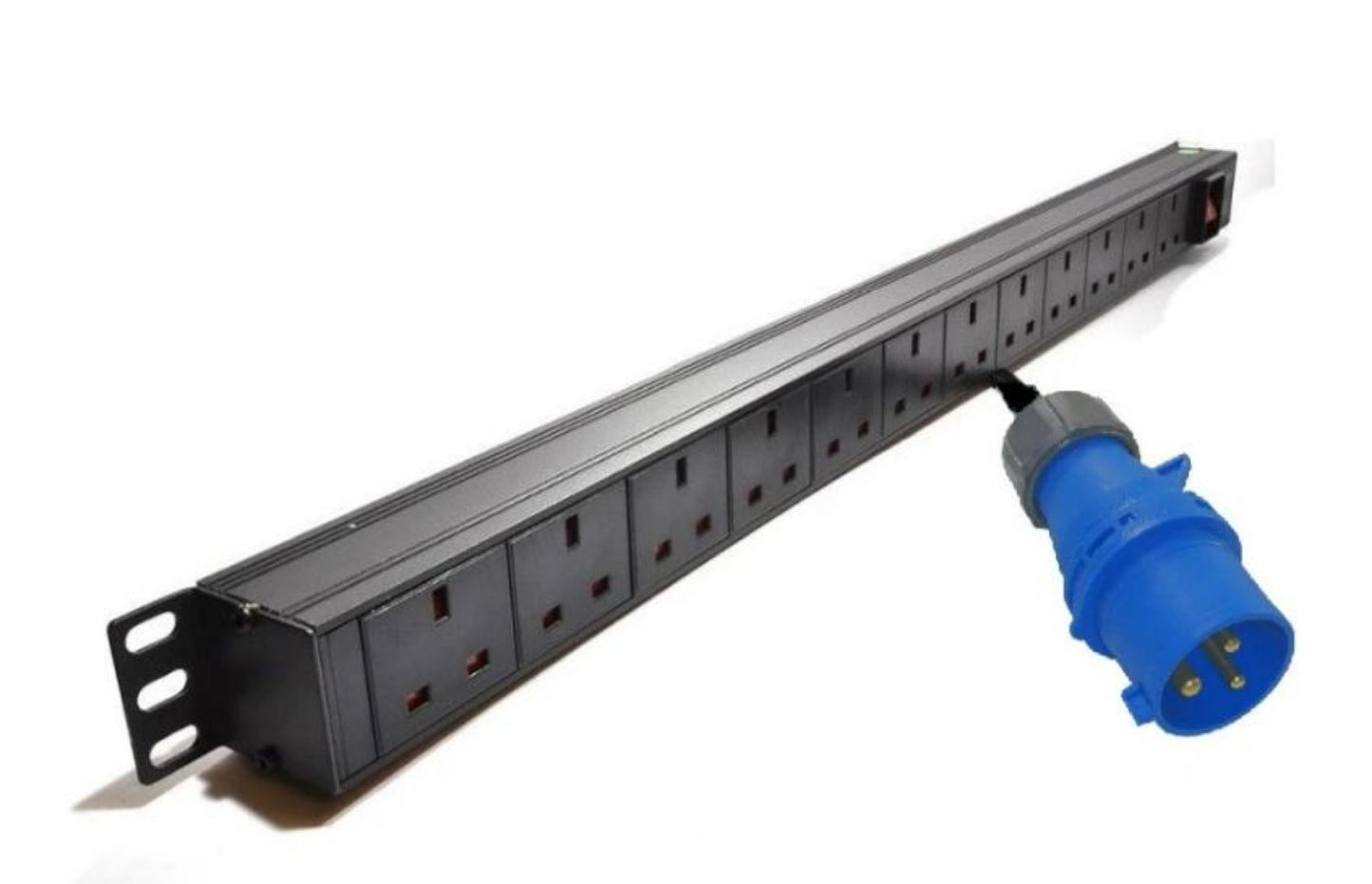 LMS Power PDU-12WS-V-16CMDO: 12-Way Vertical Rackmount PDU with 16A ...