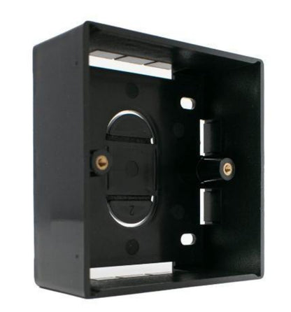 Black surface mount box