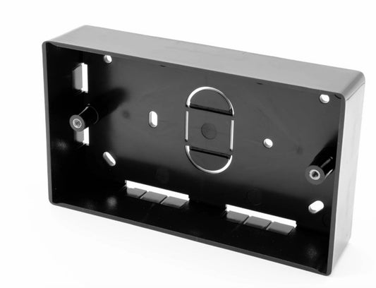 Surface mount double gang box