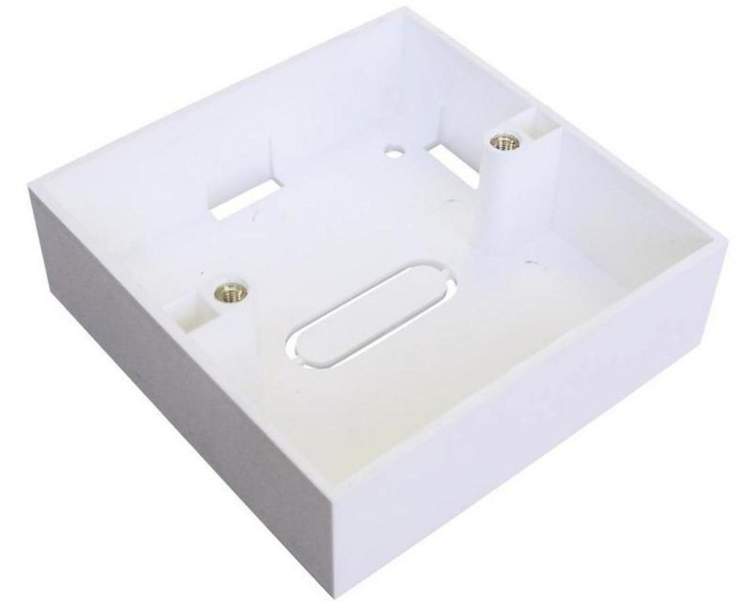 White surface mount box
