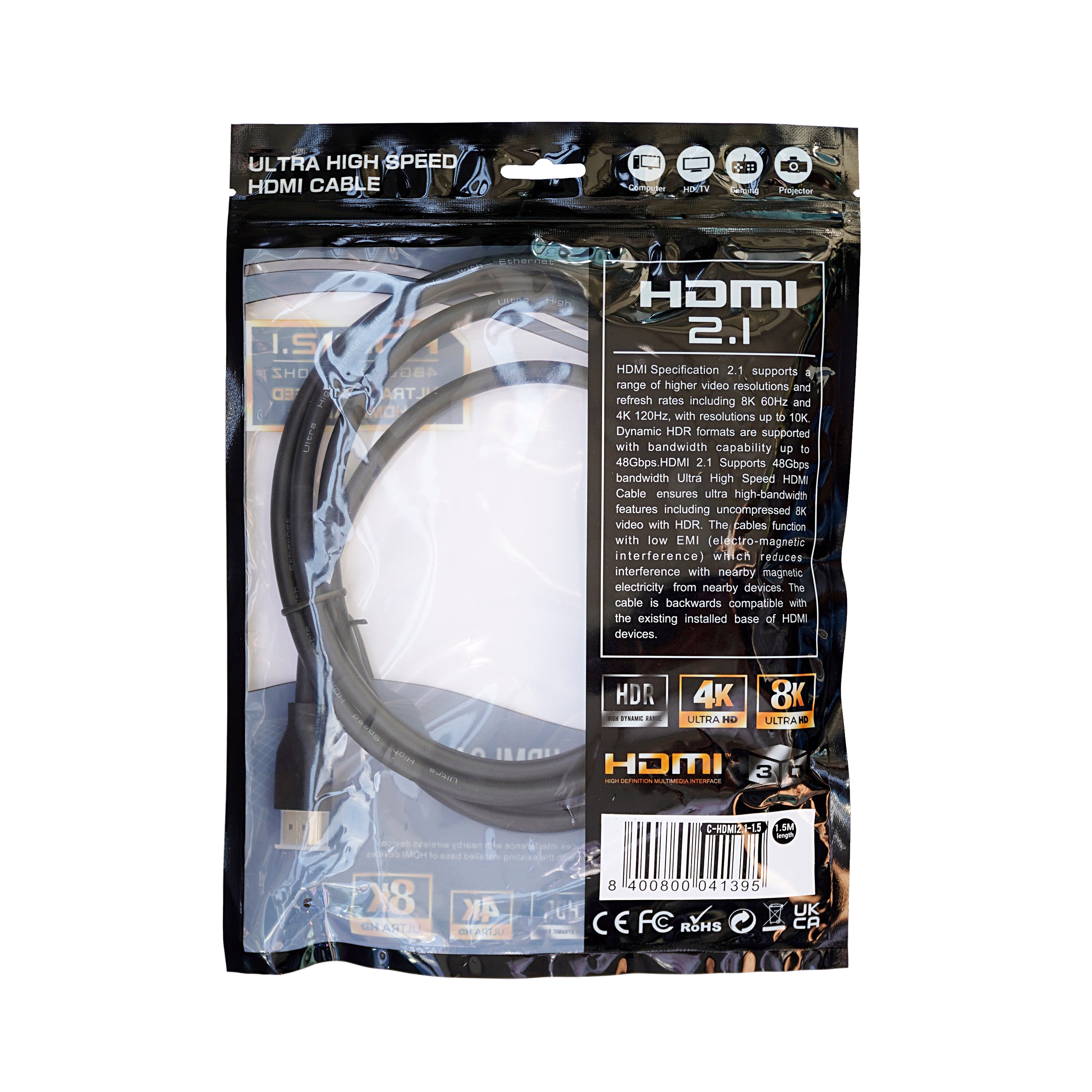 HDMI Lead v2.1