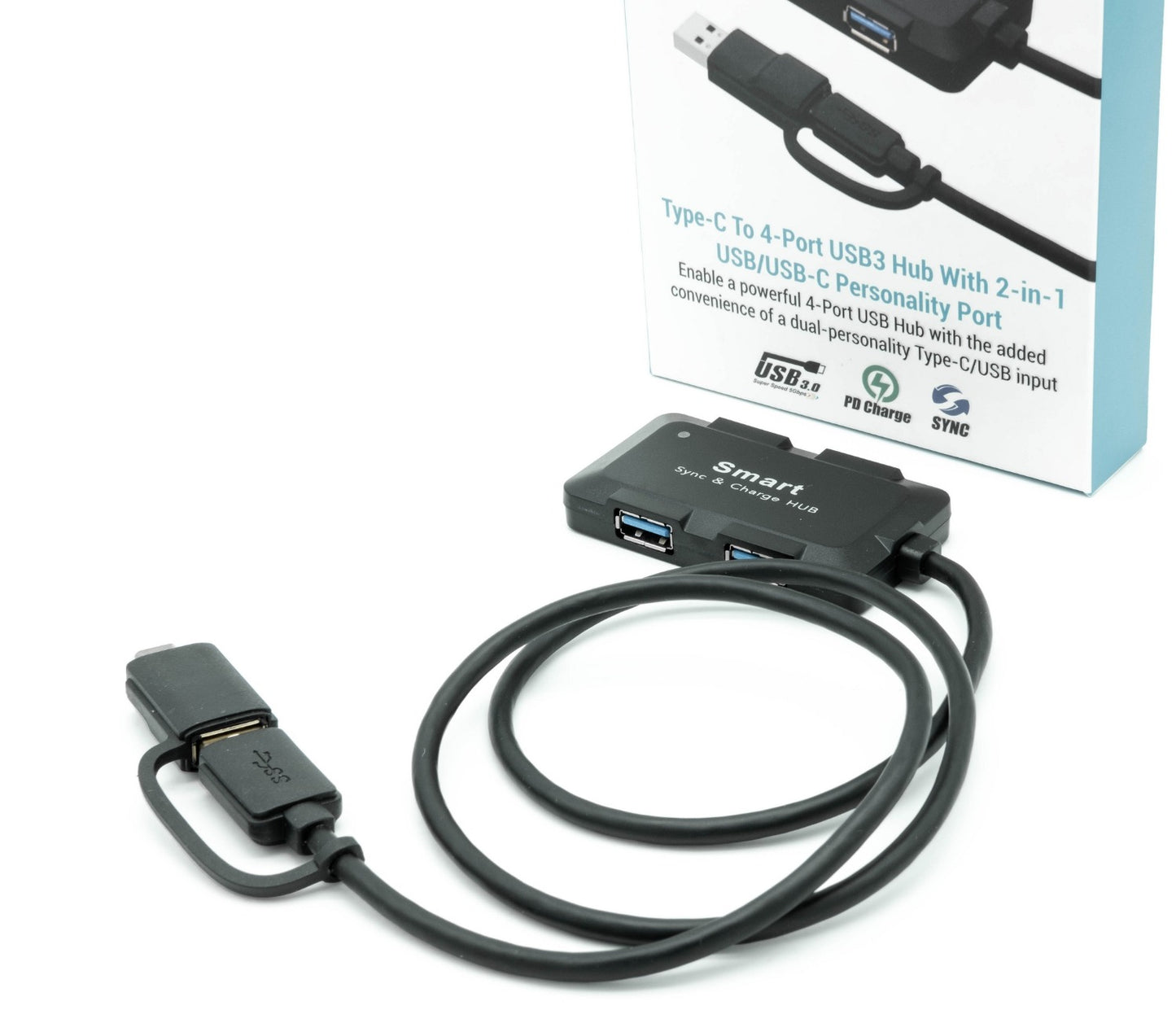 Versatile Type-C to USB3 adapter