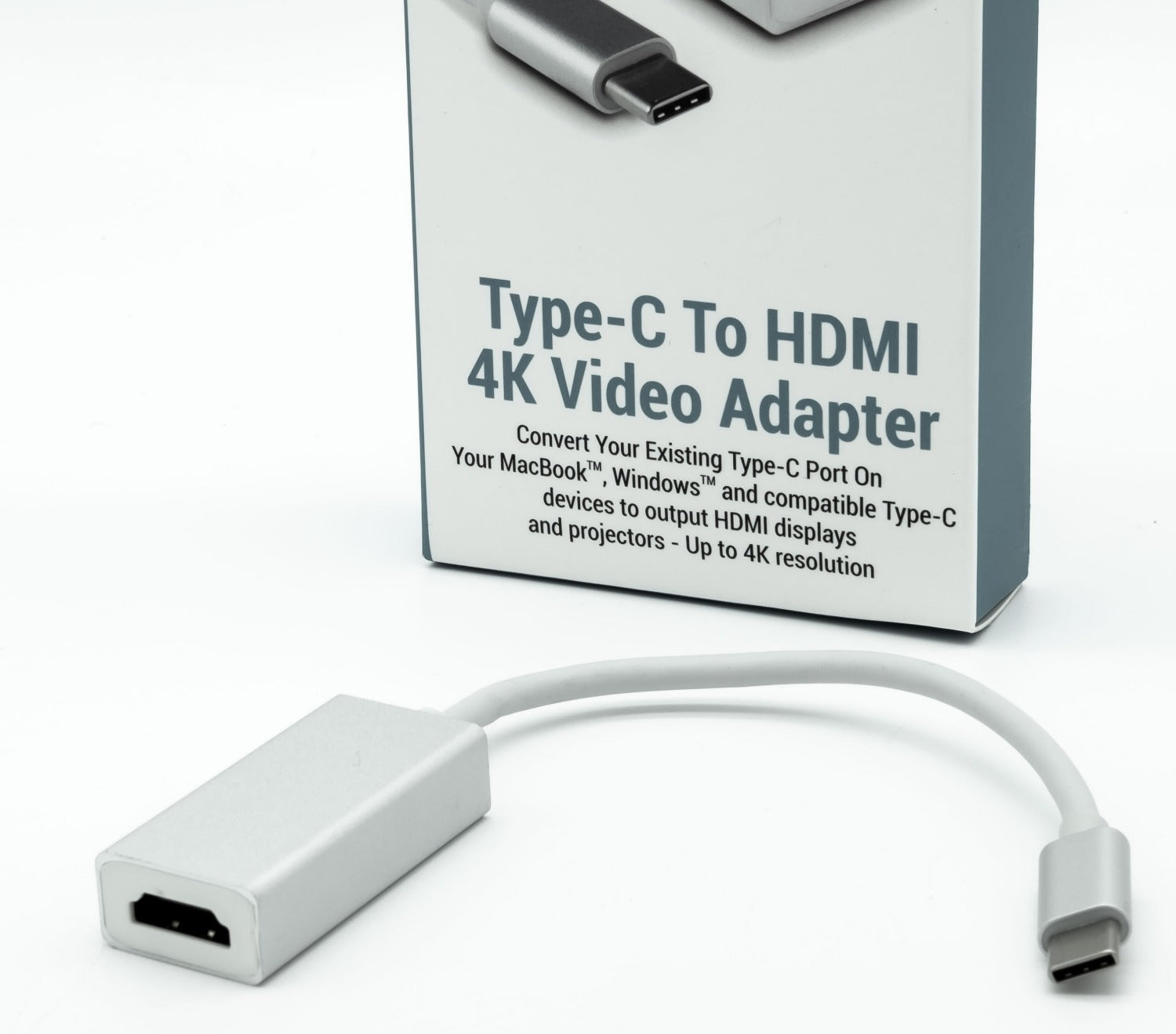 HDMI 4K video adapter for Type-C devices