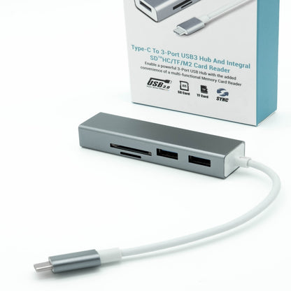 High-speed Type-C to USB3 hub and card reader connectivity