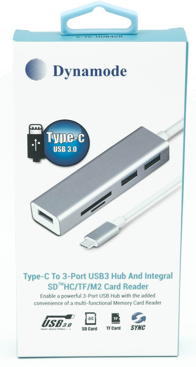 High-performance hub and card reader adapter for Type-C