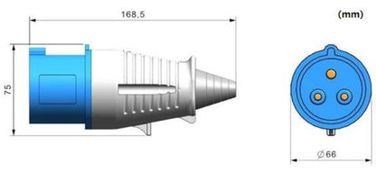 Re-wireable inline plug