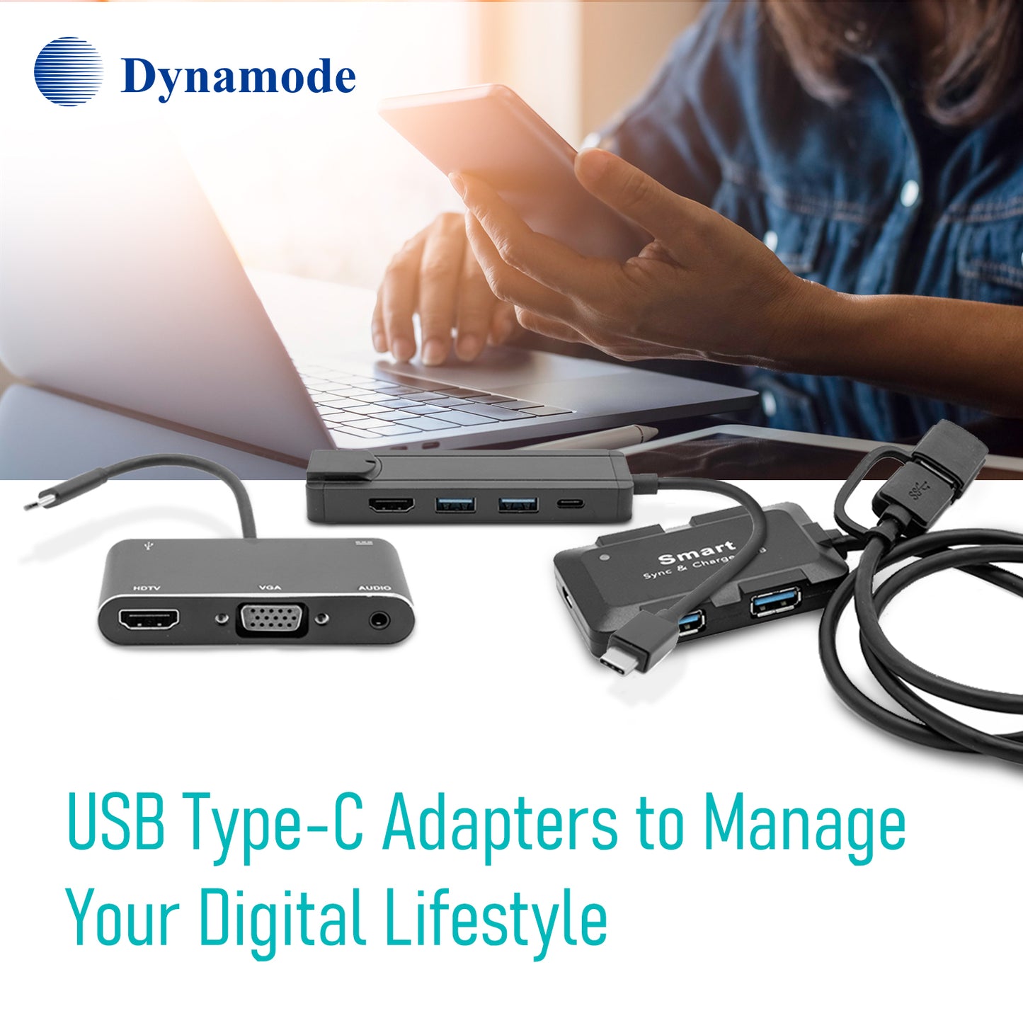 Ethernet adapter for Type-C laptops