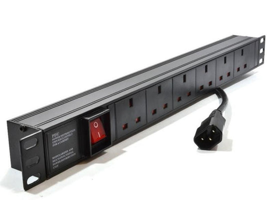 Horizontal mounted IEC PDU