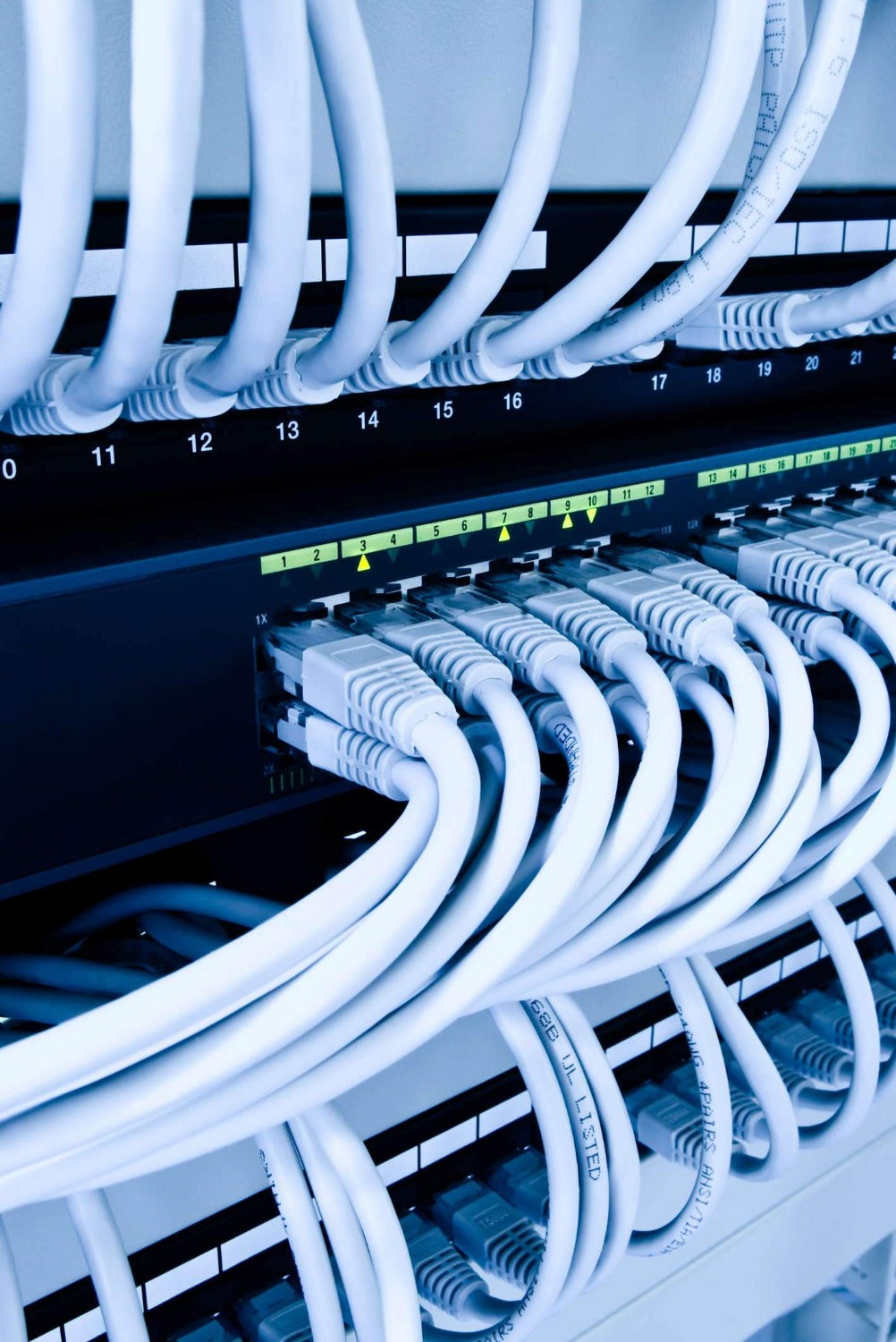 Vertical Cable Management Panel