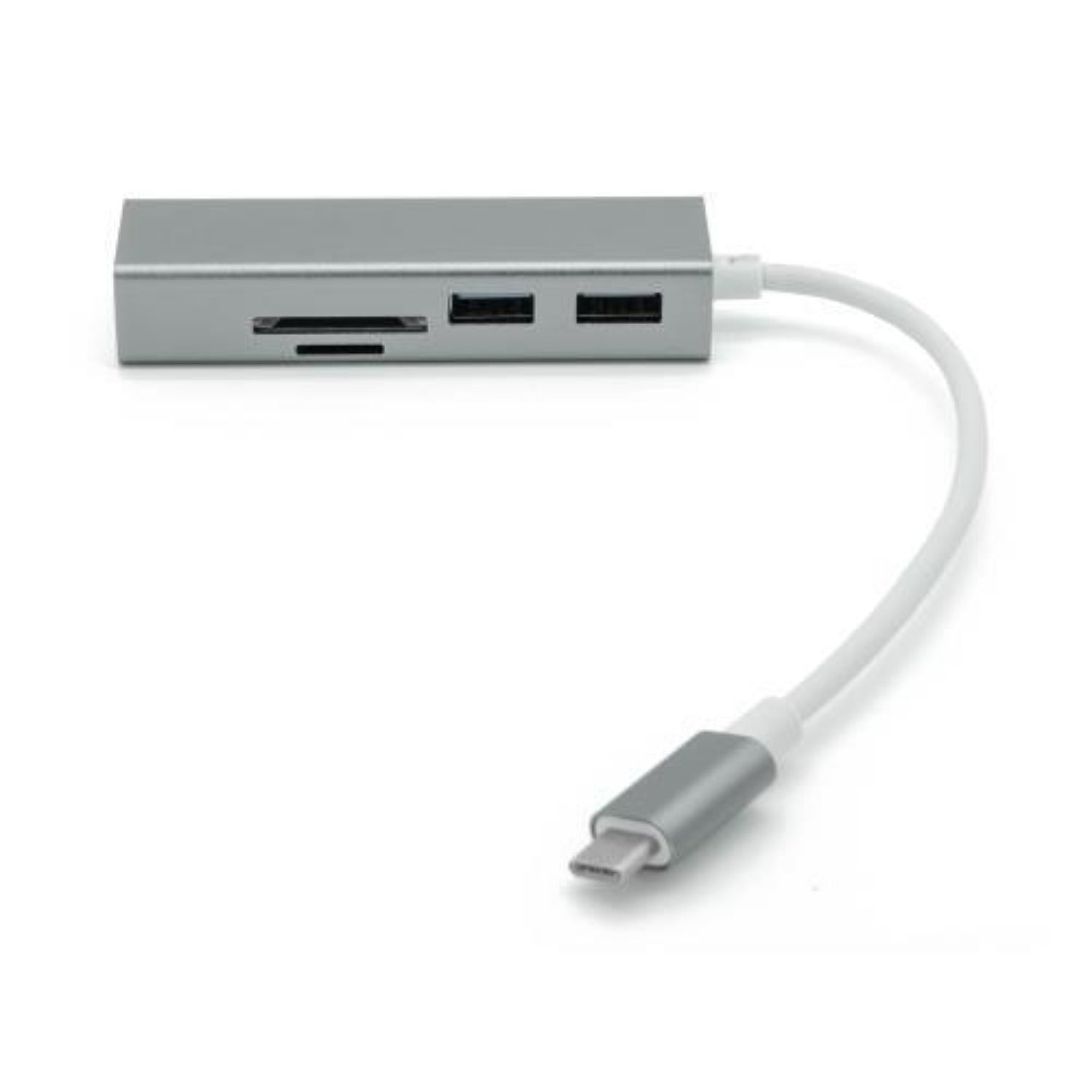 USB Type-C to USB3 hub and card reader adapter