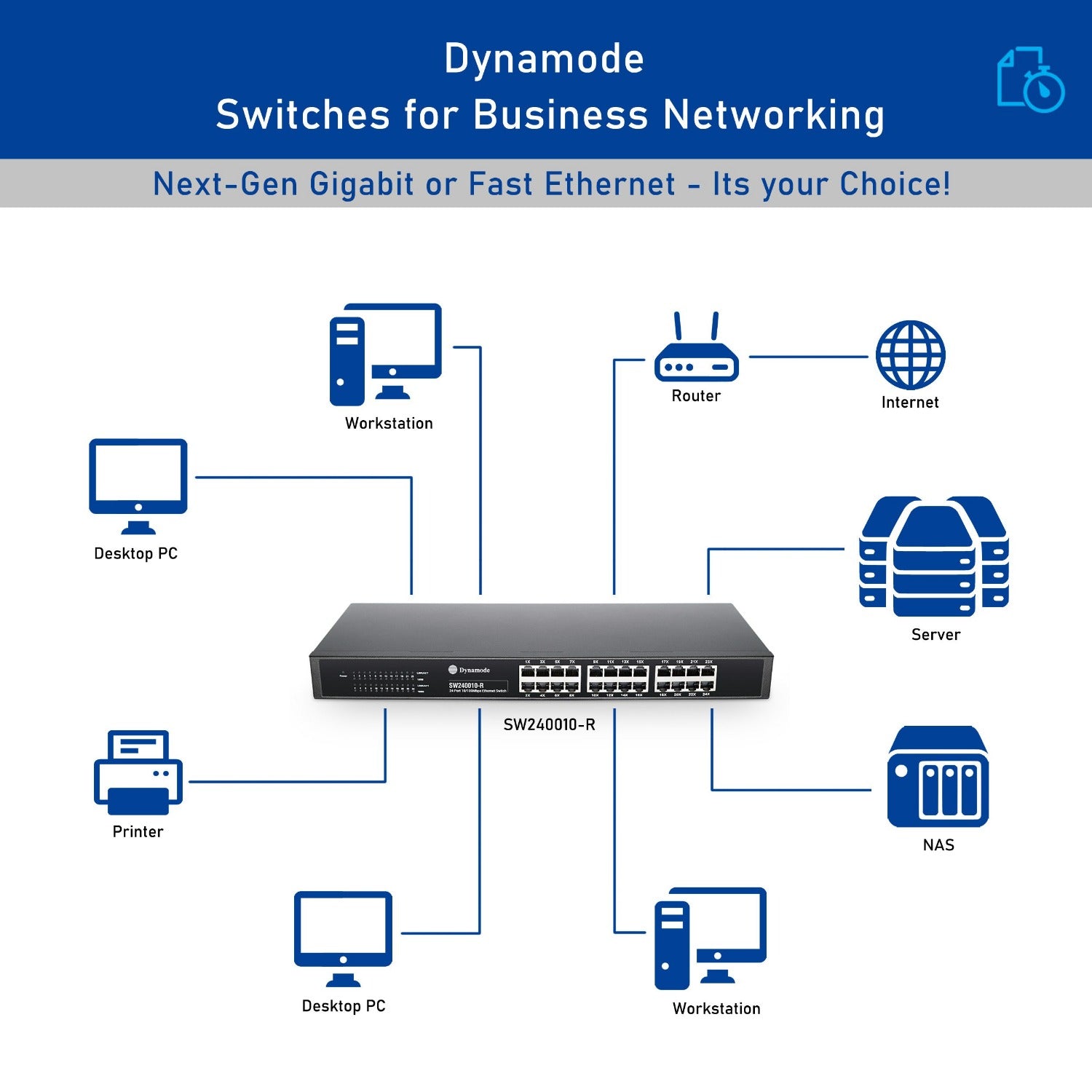 Ethernet Switch Rackmount