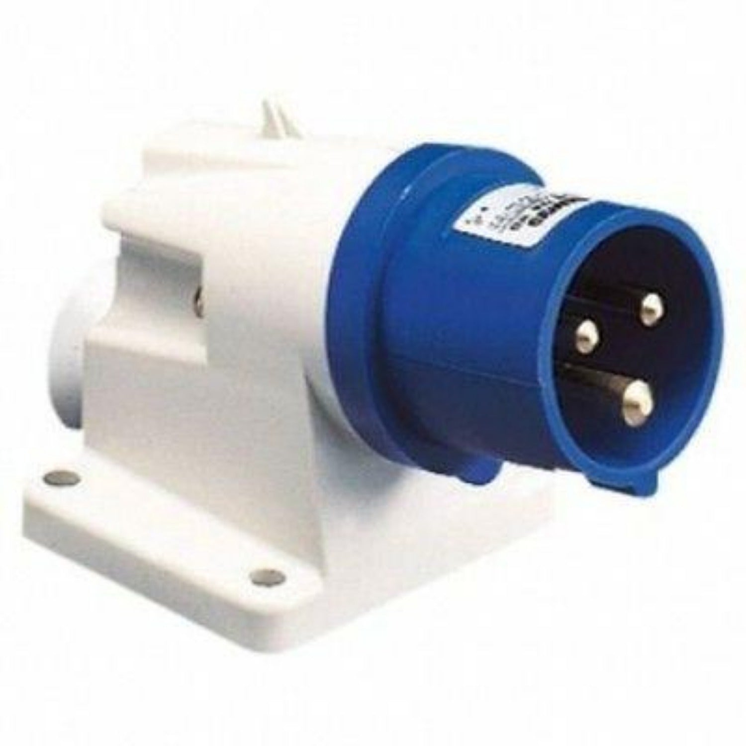 Versatile Rewireable Surface-Mount Male Plug - 16A @ 250V, Commando ...