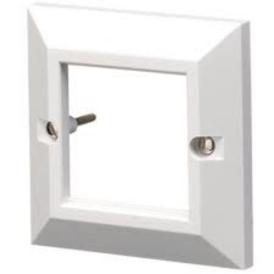 2-Slot Wall Plate White