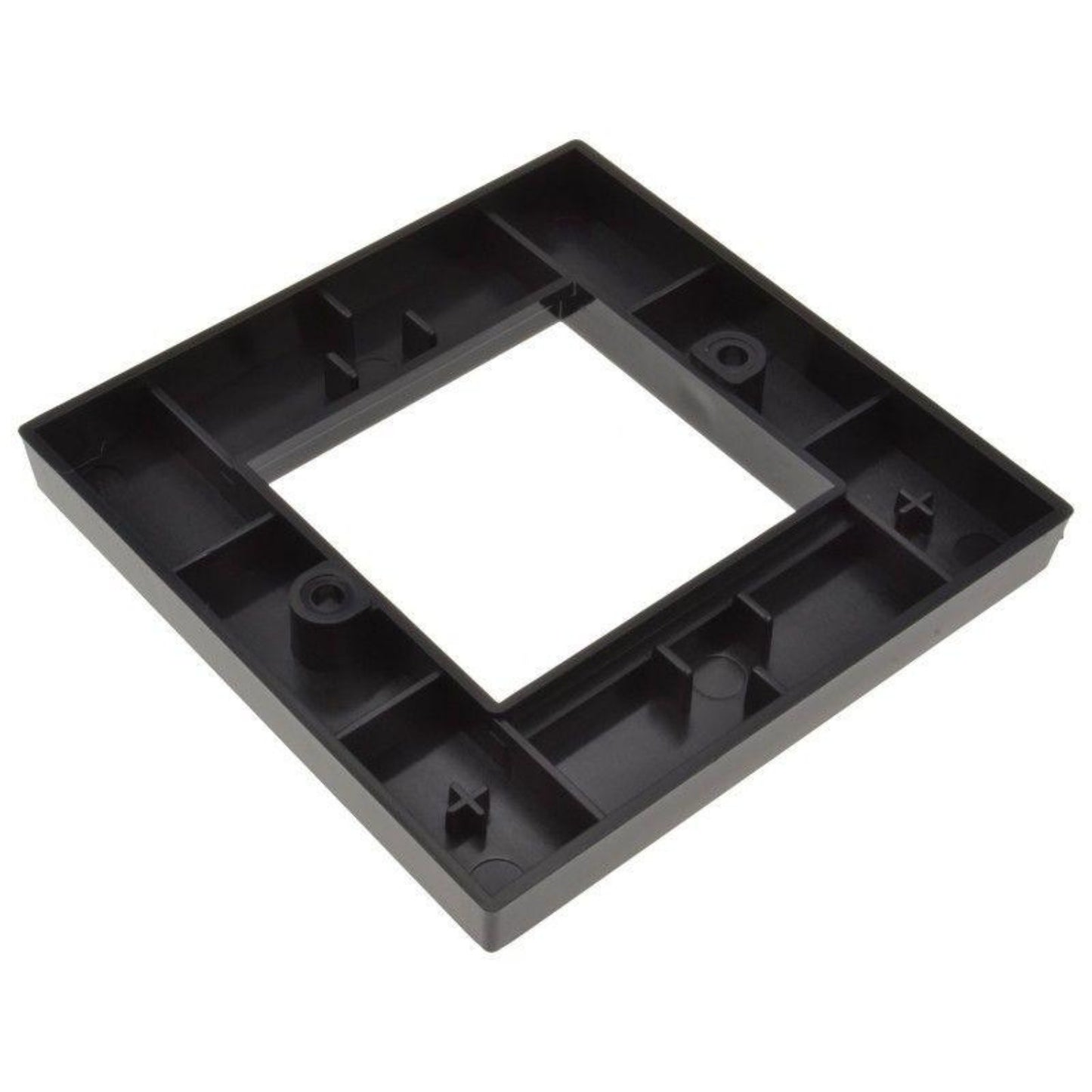 Single gang outlet plate