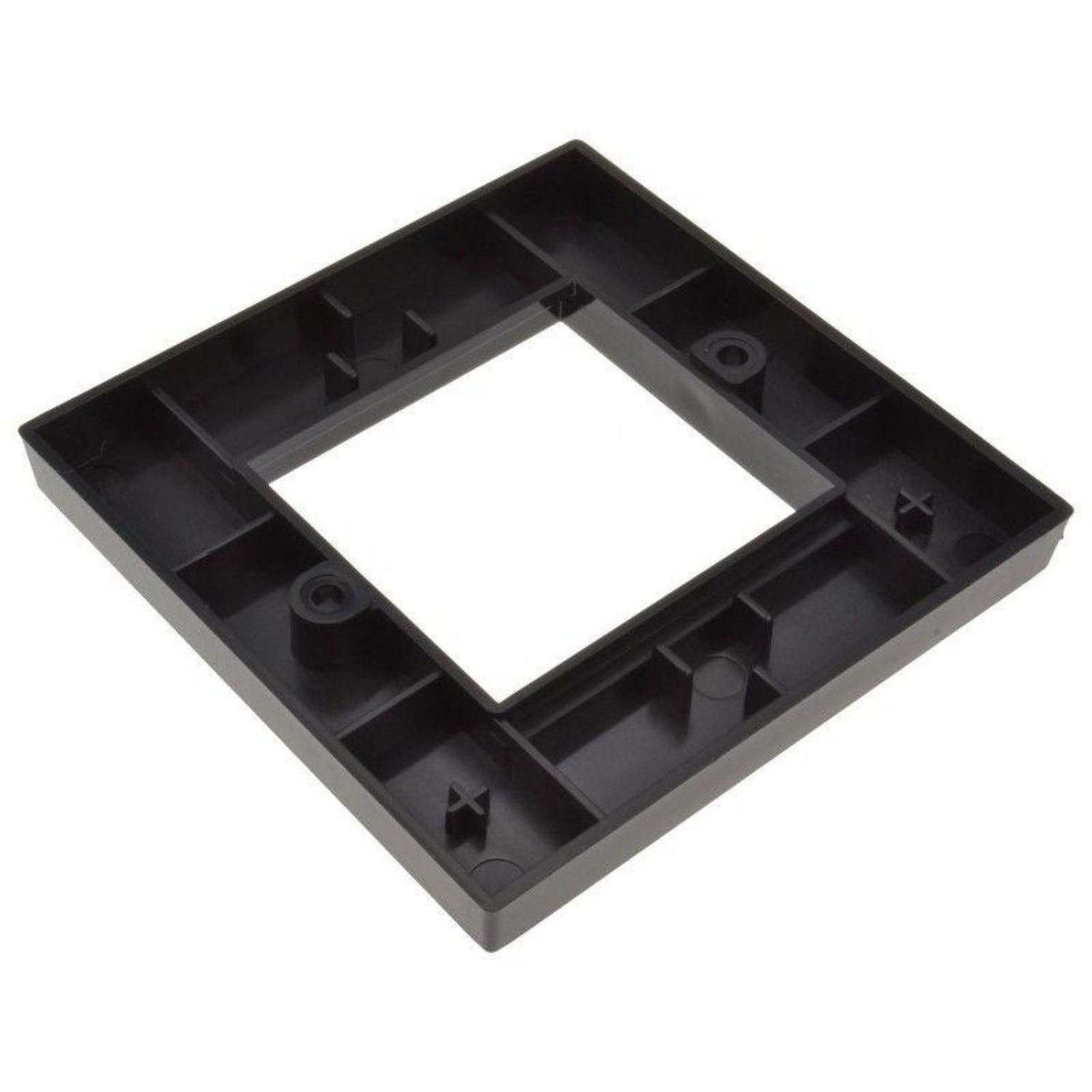 Single gang outlet plate