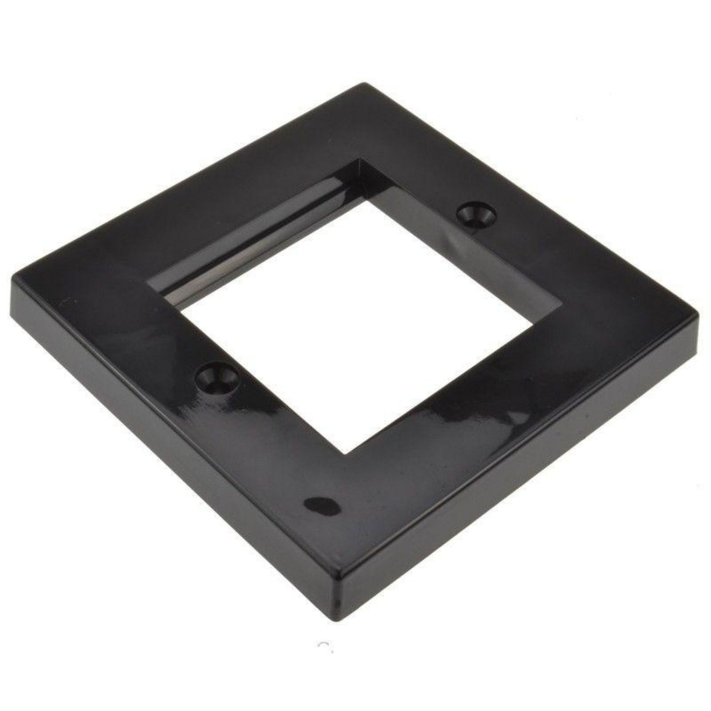Black wall plate