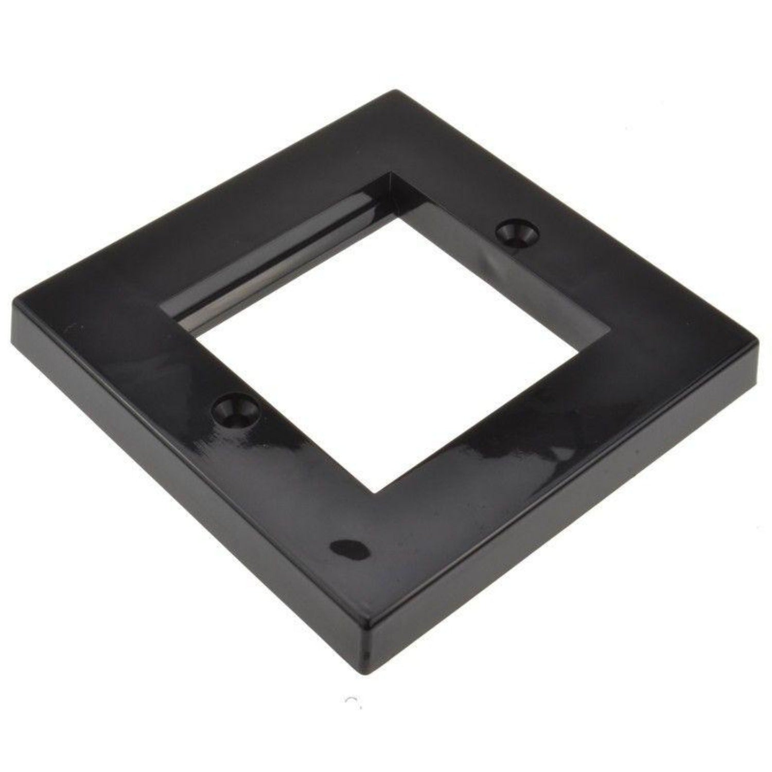 Black wall plate