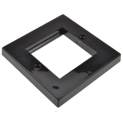 Black wall plate