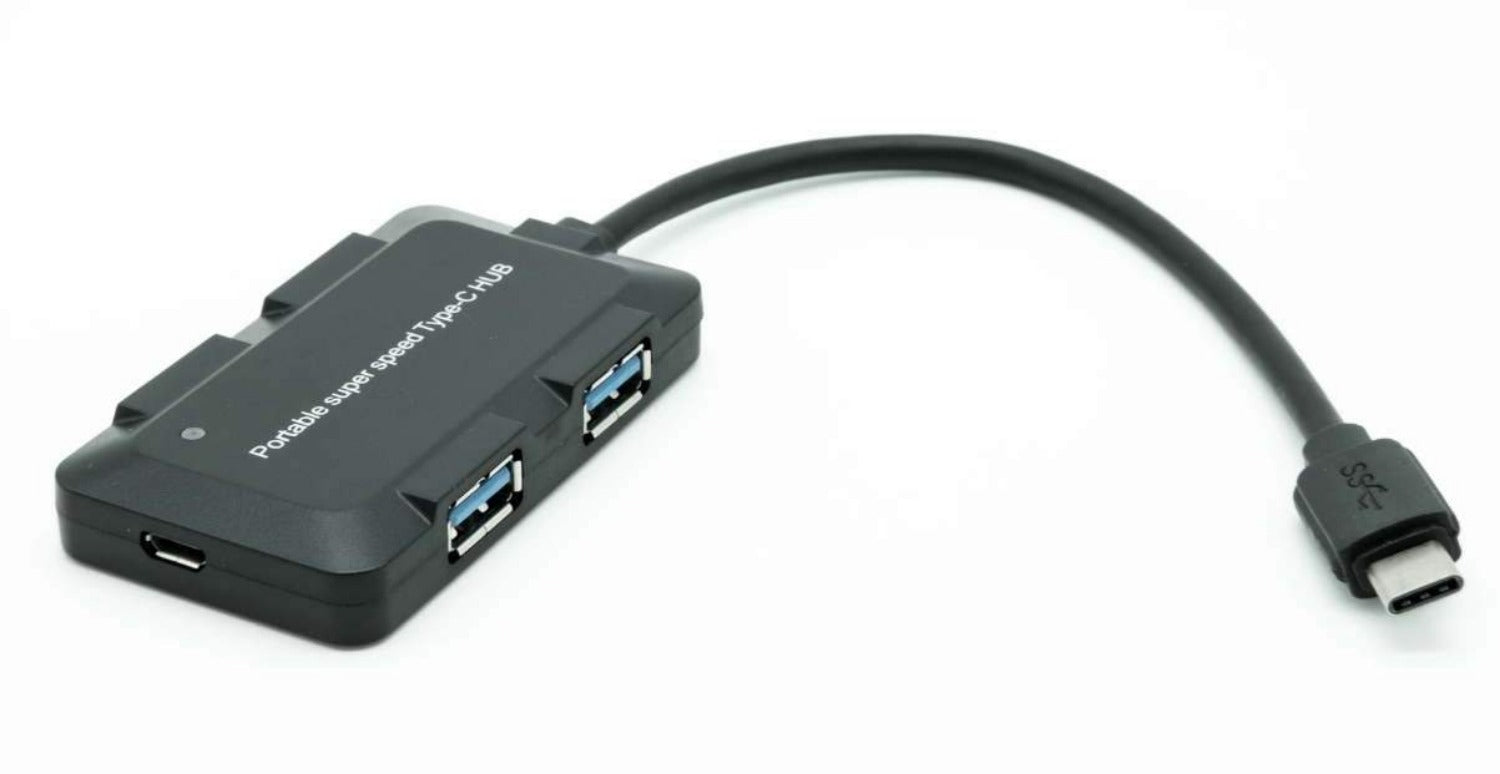 Multi-port USB hub for Type-C